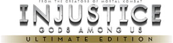 Логотип Injustice: Gods Among Us Ultimate Edition