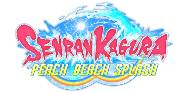 Логотип SENRAN KAGURA Peach Beach Splash