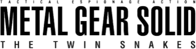 Логотип Metal Gear Solid - The Twin Snakes