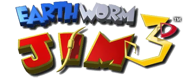 Логотип Earthworm Jim 3D