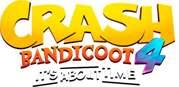 Логотип Crash Bandicoot 4: It's About Time
