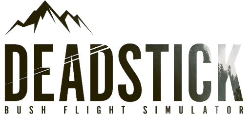 Логотип Deadstick - Bush Flight Simulator