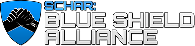 Логотип SCHAR: Blue Shield Alliance