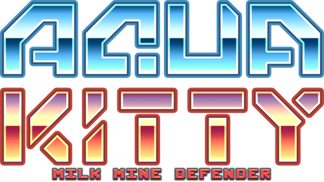 Логотип Aqua Kitty - Milk Mine Defender