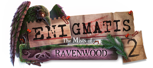Логотип Enigmatis 2: The Mists of Ravenwood