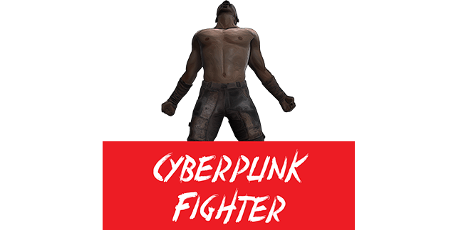 Логотип Cyberpunk Fighter