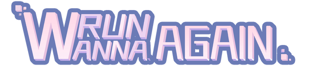 Логотип Wanna Run Again - Sprite Girl