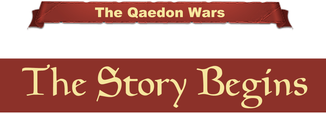 Логотип The Qaedon Wars - The Story Begins