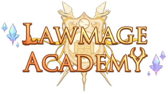 Логотип Lawmage Academy