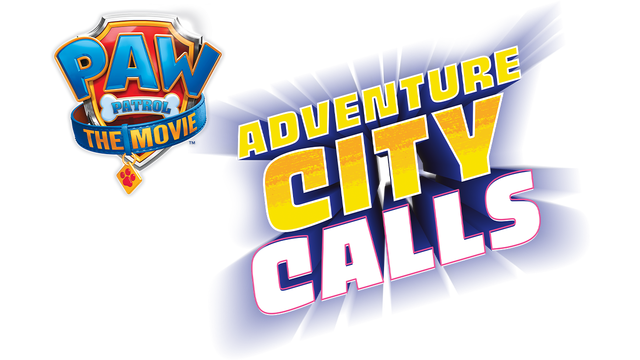 Логотип PAW Patrol The Movie: Adventure City Calls