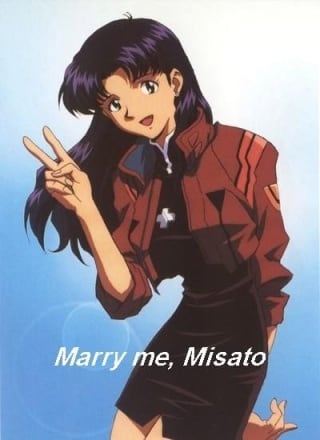 Marry me, Misato!