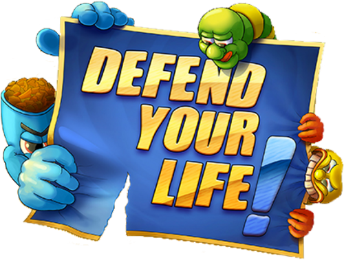 Логотип Defend Your Life: TD