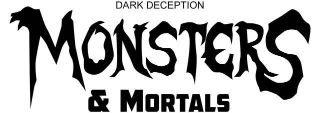 Dark deception monsters mortals. Dark Deception Monsters. Dark Deception логотип. Monsters and Mortals. Dark Deception надпись.