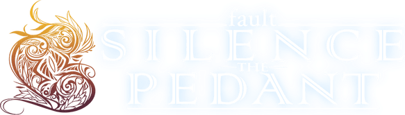 Логотип fault - SILENCE THE PEDANT