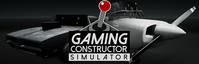 Логотип Gaming Constructor Simulator