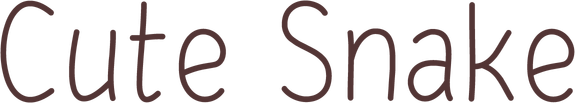 Логотип Cute Snake