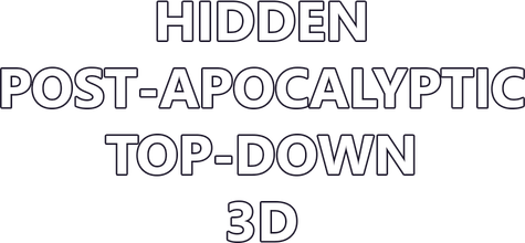 Логотип Hidden Post-Apocalyptic Top-Down 3D