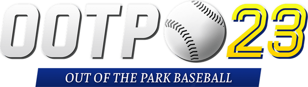 Логотип Out of the Park Baseball 23