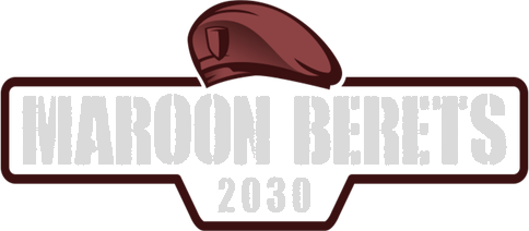 Логотип Maroon Berets: 2030