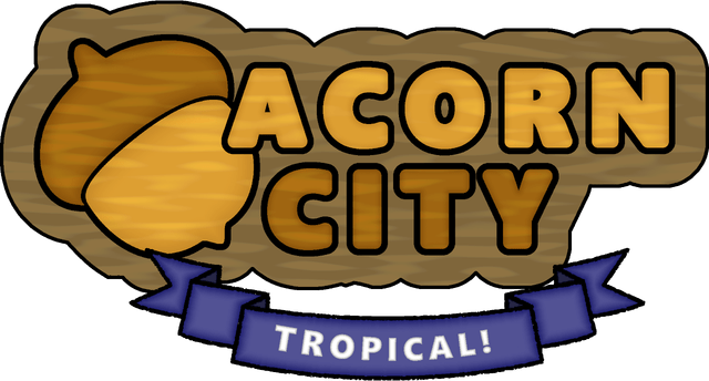 Логотип Acorn City: Tropical!