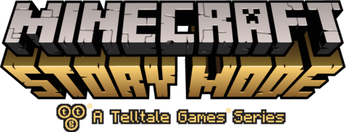 Логотип Minecraft: Story Mode - A Telltale Games Series