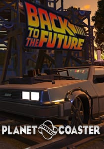 Planet Coaster - Back to the Future Time Machine Construction Kit