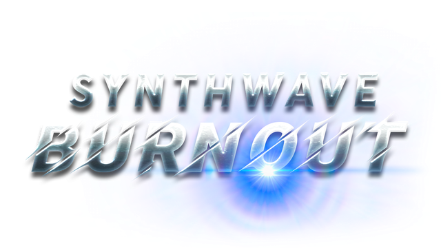 Логотип Synthwave Burnout