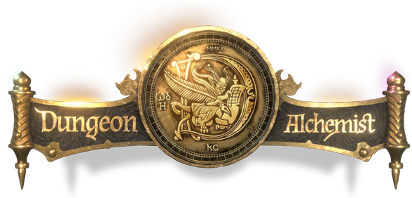 Логотип Dungeon Alchemist