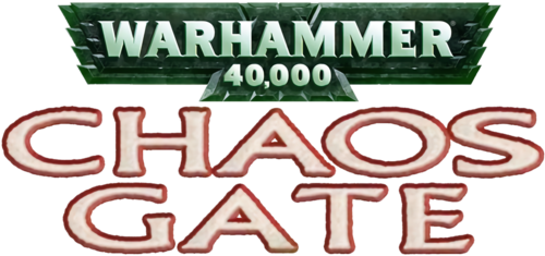 Логотип Warhammer 40000: Chaos Gate