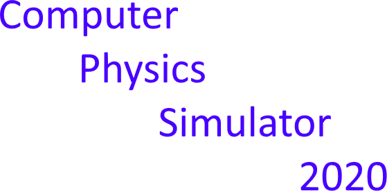 Логотип Computer Physics Simulator 2020