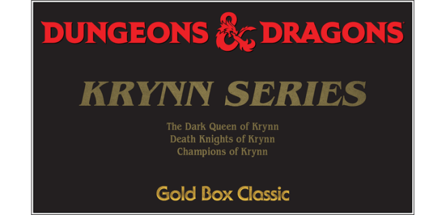 Логотип Dungeons and Dragons: Krynn Series