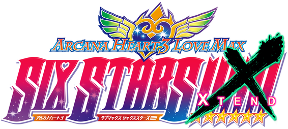 Логотип Arcana Heart 3: LOVEMAX SIXSTARS!!!!!! XTEND