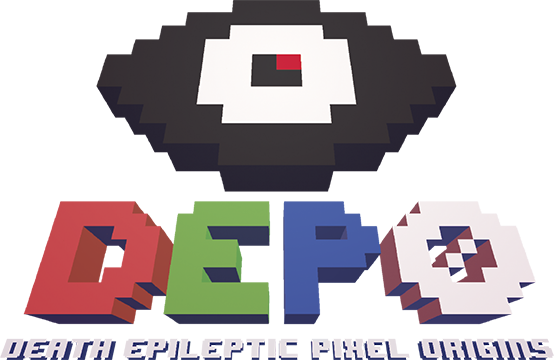 Логотип DEPO: Death Epileptic Pixel Origins