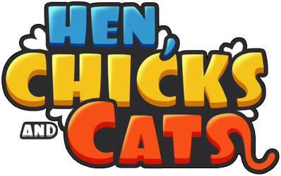 Логотип HEN, CHICKS AND CATS