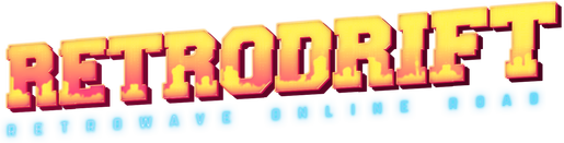 Логотип RetroDrift: Retrowave Online Road
