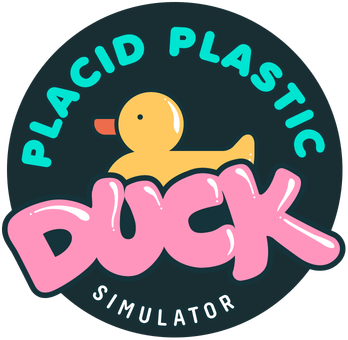 Логотип Placid Plastic Duck Simulator